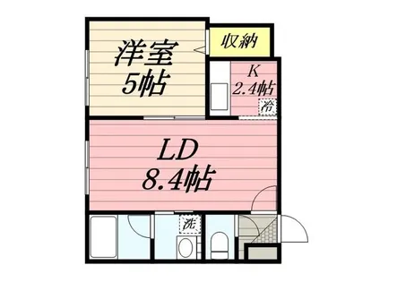 ドリホ豊平公園A【1階】の間取り