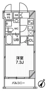 エグゼ新大阪南【3階】の間取り