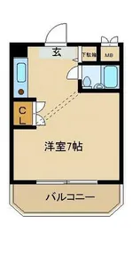 兵庫県尼崎市名神町3丁目【マンション】の間取り