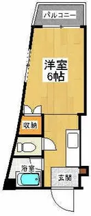 福岡県福岡市早良区室見4丁目【マンション】の間取り