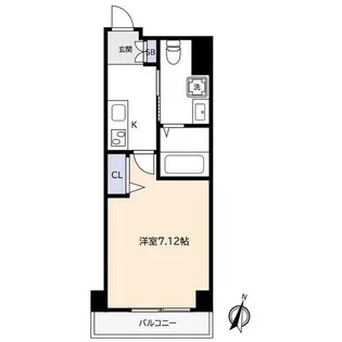 兵庫県神戸市東灘区深江北町1丁目【マンション】の間取り
