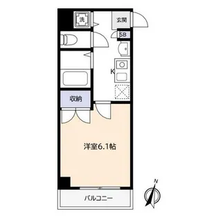 グランデアステール芦屋【5階】の間取り