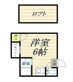 みどりハイツ【0205号室】の間取り