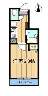 フォレスト高針【1階】の間取り