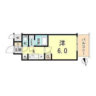 ファステート尼崎クロノス【502号室】の間取り