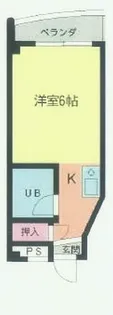 ゆうきビル【3C号室】の間取り