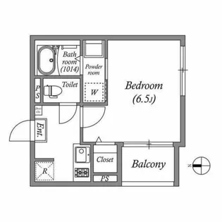 Tea Pavilion【2階】の間取り