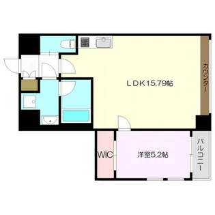 大阪府東大阪市長田中1丁目【マンション】の間取り