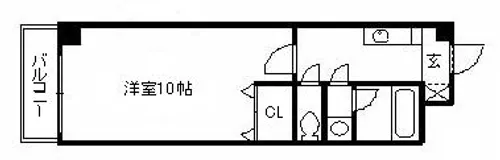 第3いわきビルディング【0206号室】の間取り