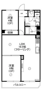 芦屋川アーバンライフ【6階】の間取り
