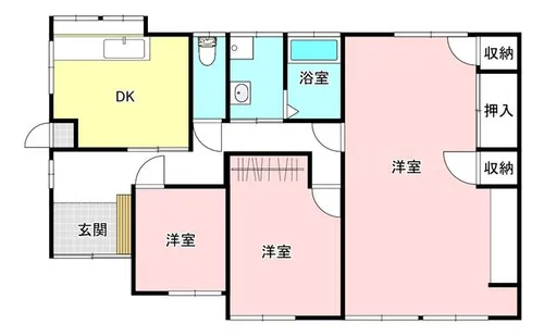 福岡県京都郡苅田町新津2丁目【一戸建】の間取り