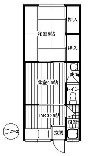 大阪府吹田市南金田2丁目【アパート】の間取り