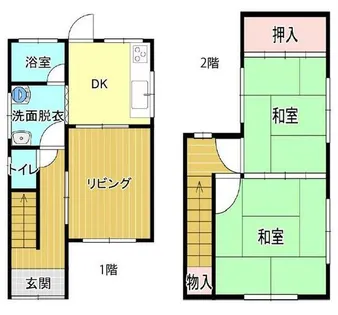 和歌山県岩出市高塚【一戸建】の間取り