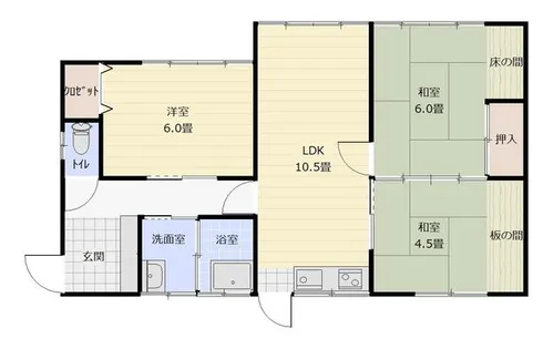福岡県北九州市八幡西区上の原1丁目【一戸建】の間取り