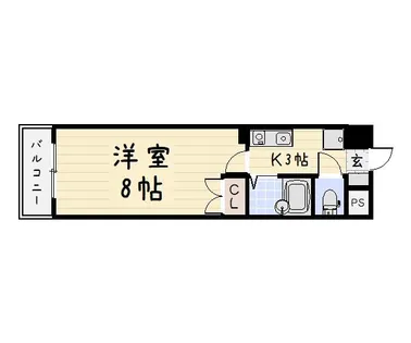 メゾンOM【2階】の間取り