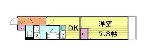 クリセ諏訪【5階】の間取り