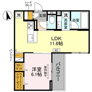 VIVRE立花【3階】の間取り