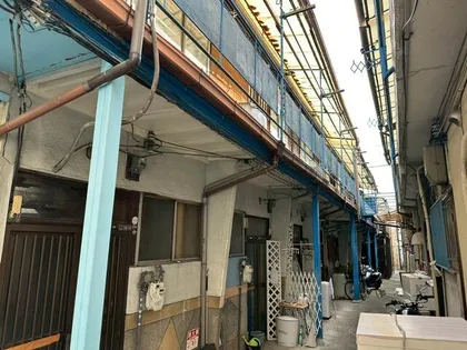 大阪府大阪市住吉区万代6丁目【テラスハウス】の外観