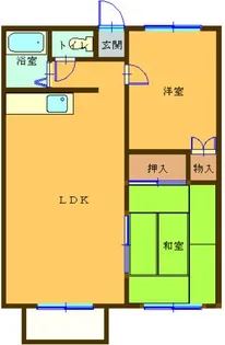 メゾン青山【2階】の間取り
