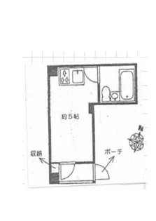 大阪府大阪市淀川区十三本町1丁目【マンション】の間取り