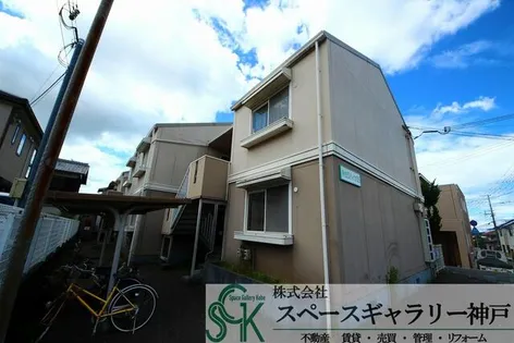 魚住Sハイツ35【1階】の外観