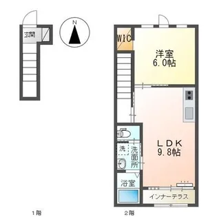 アヴェルラ【2階】の間取り