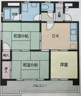 シティプラザセブン【4階】の間取り