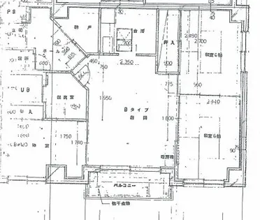 北海道札幌市豊平区中の島二条7丁目【マンション】の間取り