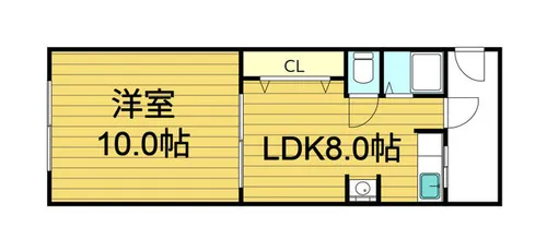 ファミール諏訪【4階】の間取り