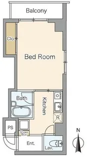 アール新大阪【5階】の間取り