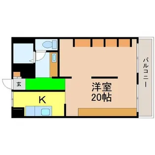 愛知県名古屋市中村区日吉町【マンション】の間取り