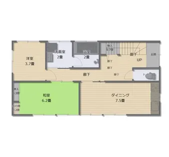 福岡県北九州市小倉南区湯川新町1丁目【一戸建】の間取り