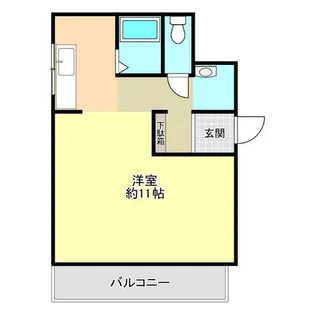 マンション双葉【2階】の間取り