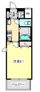 プラムヴィレッジ京都駅前【2階】の間取り