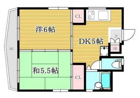 福岡県福岡市中央区西公園【マンション】の間取り