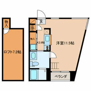 ヌーヴェル・ONE【1階】の間取り