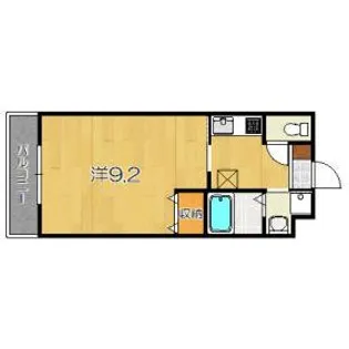 グロリアス桂【3階】の間取り