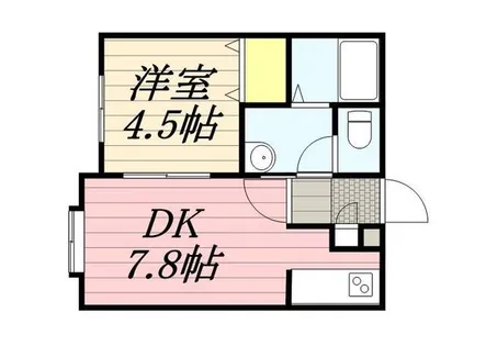 ルナ10【2階】の間取り