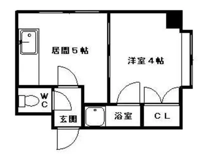恵比寿第1ハイツ【3階】の間取り