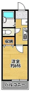 兵庫県三田市三輪3丁目【アパート】の間取り