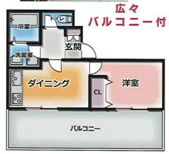 甲南ビル【4階】の間取り
