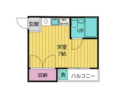 平池マンション【4階】の間取り