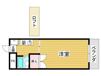 福岡県京都郡苅田町尾倉1丁目【アパート】の間取り