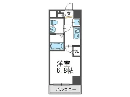 カインド四貫島【3階】の間取り
