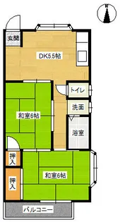 鈴蘭台石原ビル【1階】の間取り