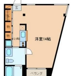 福岡県福岡市早良区城西3丁目【マンション】の間取り