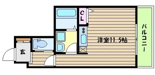 兵庫県神戸市東灘区住吉宮町3丁目【マンション】の間取り