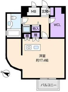 ホープ芦屋【2階】の間取り