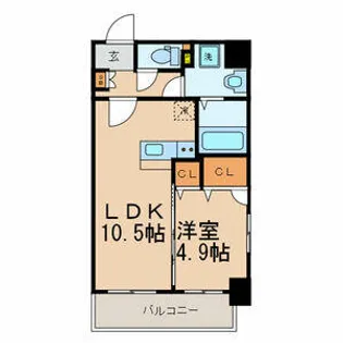 グランハイアット【3階】の間取り