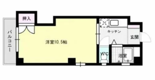 福岡県福岡市早良区原1丁目【マンション】の間取り